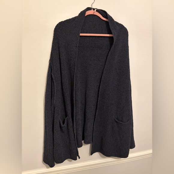 Free People Sweaters - Free People Oversized Grandpa Long Sleeve Pocket Cardigan Sweater l xl x-large
